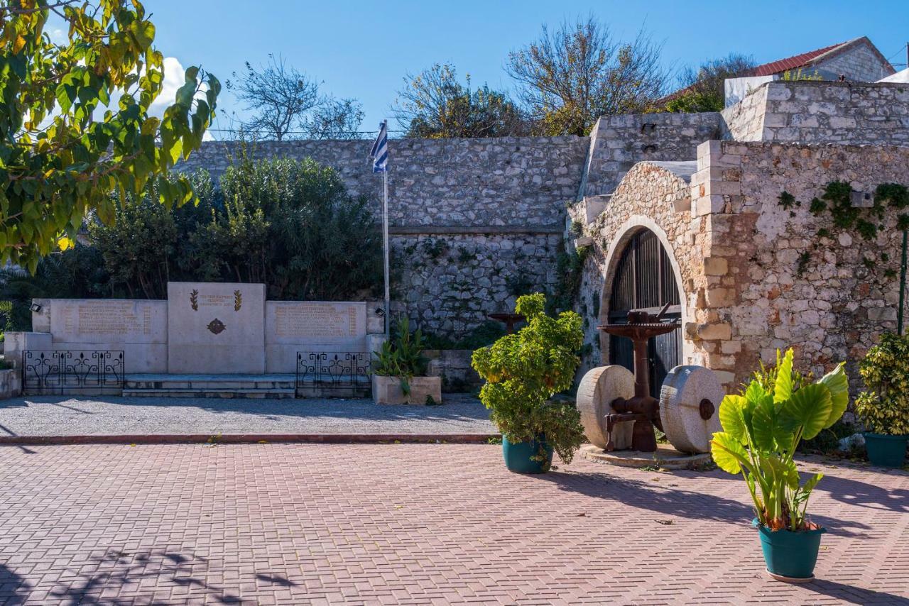 Kalyves Maisonette Bougainvillea Bagian luar foto